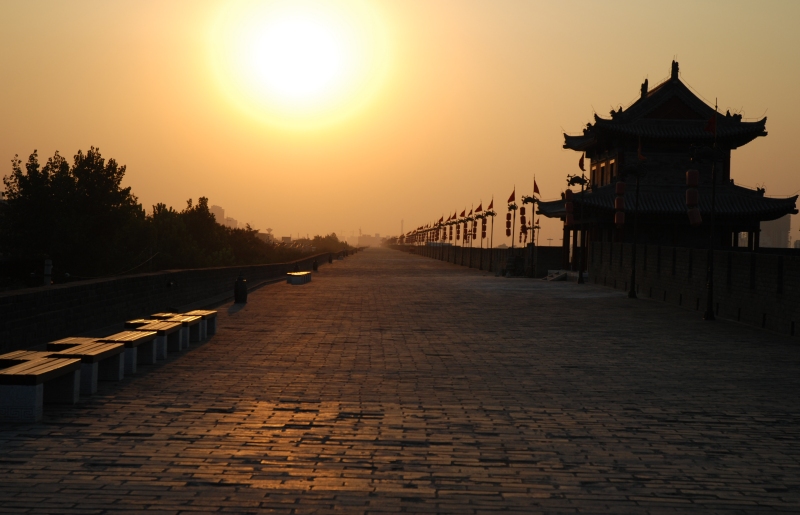 Xi'an: Stadtmauer