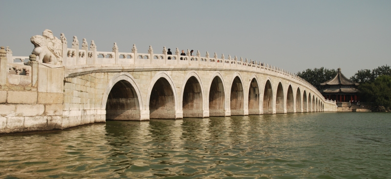 Beijing: Siebzehnbogenbrücke beim Sommerpalast