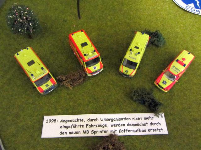 1998 Die angedachten Fahrzeuge