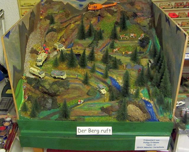 Diorama Der Berg ruft