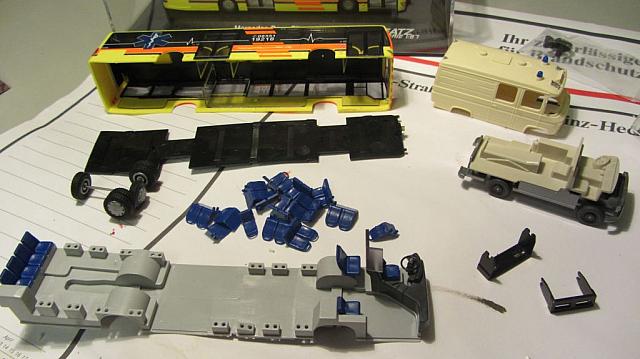 2 Modelle werden umgebaut