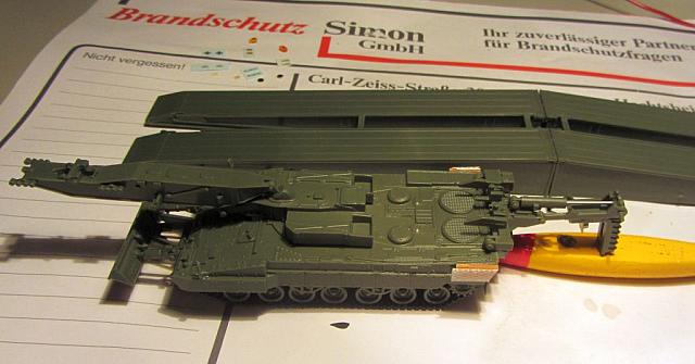 Brückenleger Leguan 71t auf Fahrgestell Leopard 2