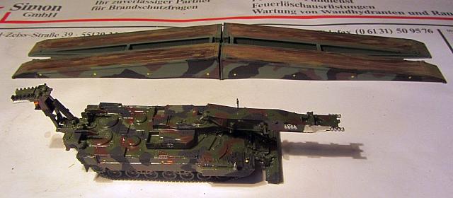 Brückenleger Leguan 71t auf Fahrgestell Leopard 2