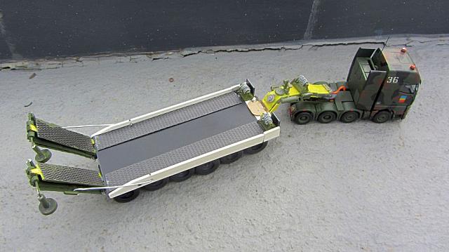 Der Schwerlasttransporter bis 80 Tonnen
