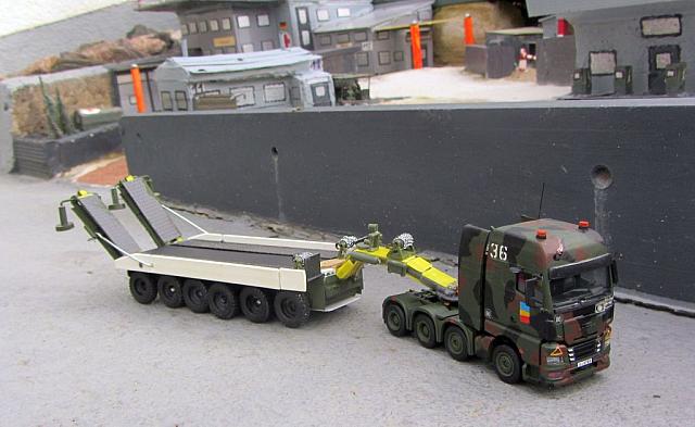 Der Schwerlasttransporter bis 80 Tonnen