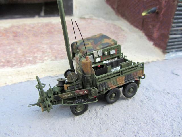Lastanhänger Radartechnik US-Army