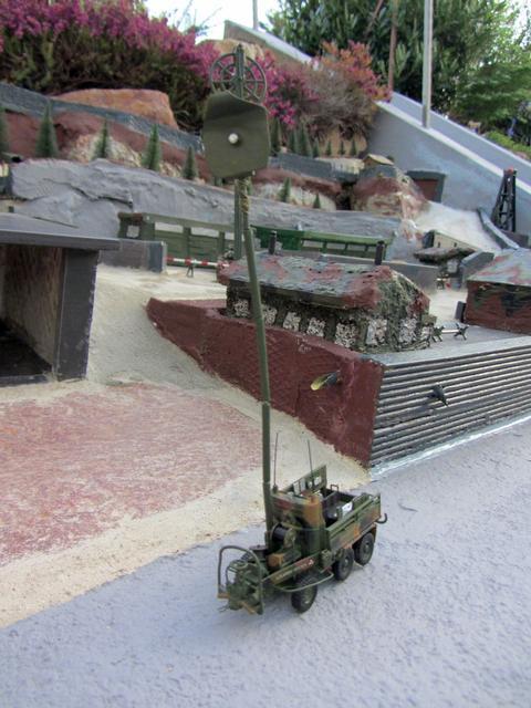 Lastanhänger Radartechnik US-Army