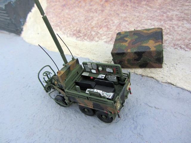 Lastanhänger Radartechnik US-Army