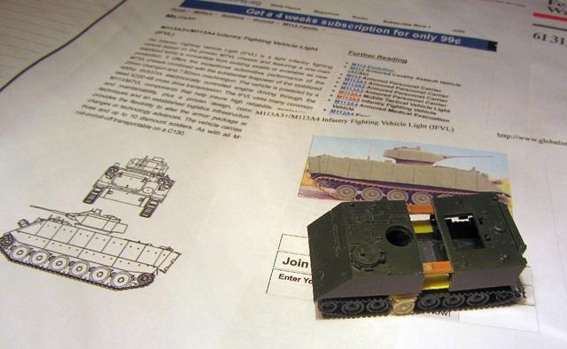 M113 A4 USA Wanne