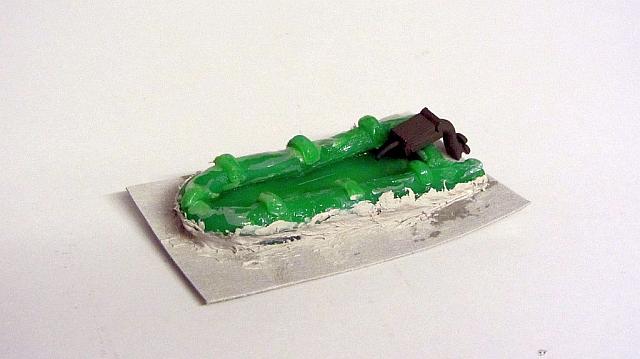 Modell schw. Schlauchboot