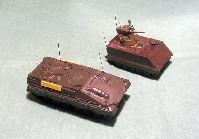 Neue Modelle entstehen: M113 und Marder 1 A1 Prototypen
