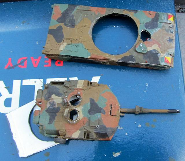 Umbau und Verfeinerung von einem Kpz M1 der US-Army