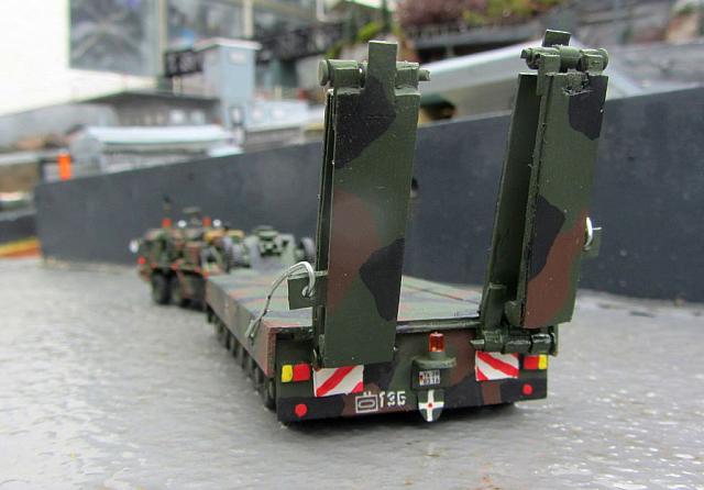 Neuer 80t Sattelaufleger