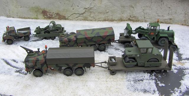 Pionierfahrzeuge der Bundeswehr 1985