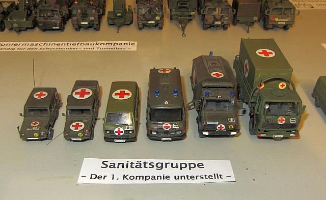 Sanitätsgruppe vom Pi-Bataillon, 1. Kompanie