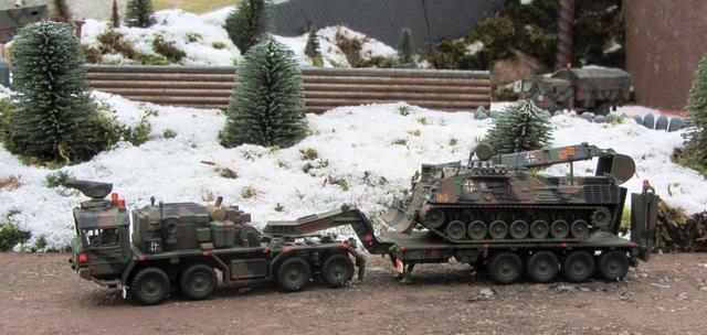 Schwerlasttransporter Faun mit PiPz 2