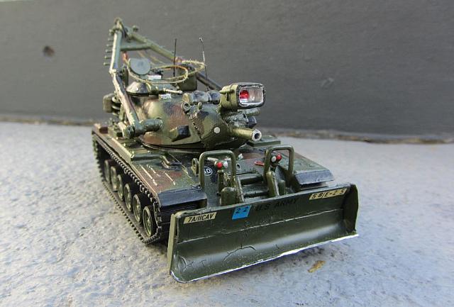 M728 A1 CEV Berge- und Pionierpanzer der US-Army mit Rüststand von 1975