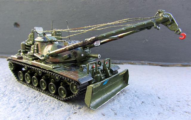 M728 A1 CEV Berge- und Pionierpanzer der US-Army mit Rüststand von 1975
