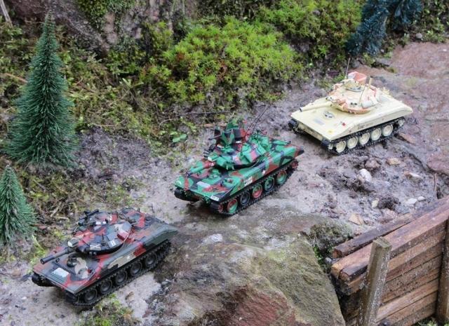 3x Varianten vom Spähpanzer M551, M551 A1 und M551 A1 TTS US-Army von 1968-1992