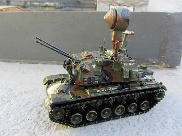 M247 Sgt. York Flakpanzer der US-Army von 1982 bis 1985