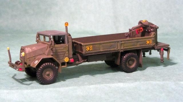 MAN 630 L 2 A Prototyp mit Kran 1t Bundeswehr 1960