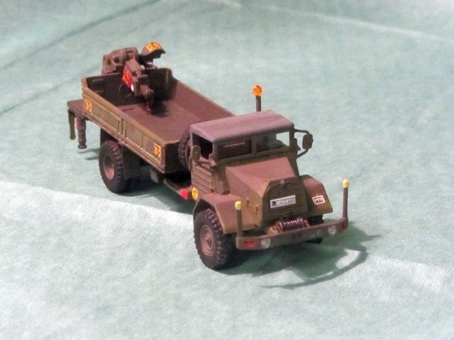 MAN 630 L 2 A Prototyp mit Kran 1t Bundeswehr 1960