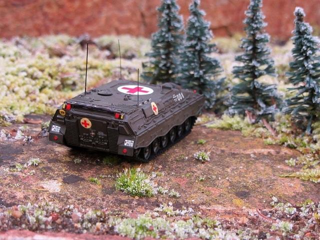 Marder 1 gep. Sanitäts-Prototyp Bundeswehr 1971