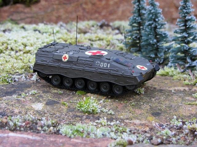 Marder 1 gep. Sanitäts-Prototyp Bundeswehr 1971