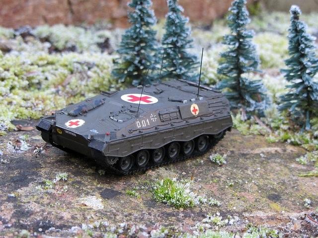 Marder 1 gep. Sanitäts-Prototyp Bundeswehr 1971