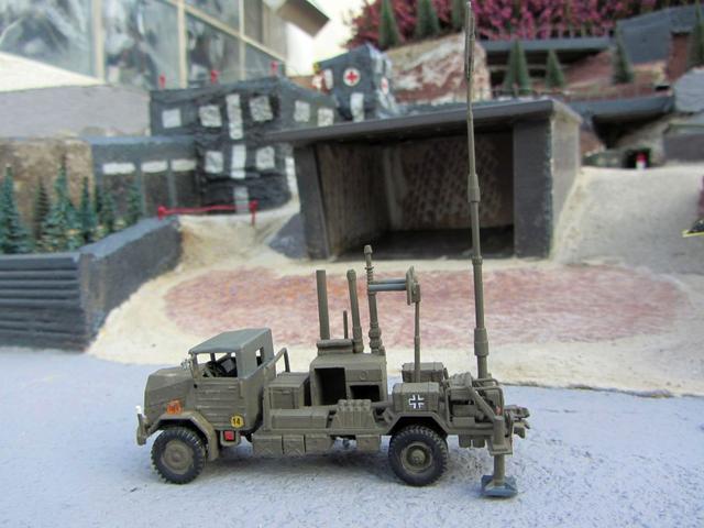 MAN 630 L 2 A Vorläufer des Bewegungsmelderadars der Bundeswehr von 1960