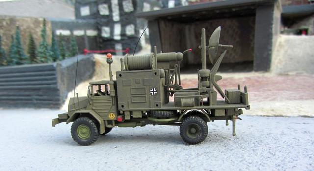 MAN 630 L2A Funkpeil-Versuchsträger Bundeswehr 1967
