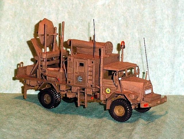 MAN 630 L2A Funkpeil-Versuchsträger Bundeswehr von 1967