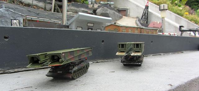 Brückenausleger Leopard 1 und Leopard 2