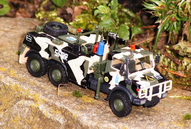 Berge- und Schleppfahrzeug Unimog