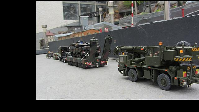 Scania SLT 650 SA 8x6 4HA mit Aufleger 80t beladen mit KPz Leopard 2 A7 Bundeswehr 2020