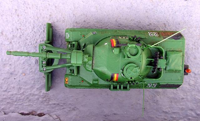 Leopard1 A3 mit Räumschaufel Belgien 1986