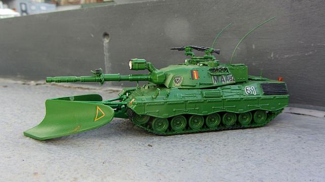 Leopard1 A5 Hindernisräumer Belgien 1986
