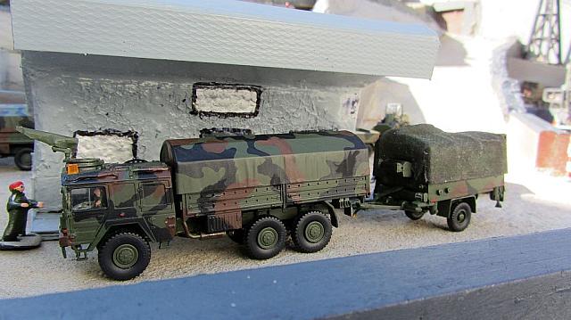 MAN 7t Typ N 4520 mit Spezialanhänger 3,0t
