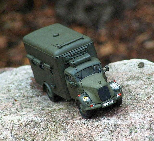 DB L 311 LKW Küchenwagen mit hohem Kofferaufbau Bundeswehr von 1956-1965