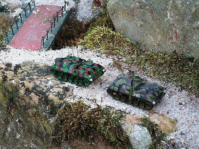 Beobachtungspanzer und Prototyp Funkleitpanzer Bundeswehr von 1988
