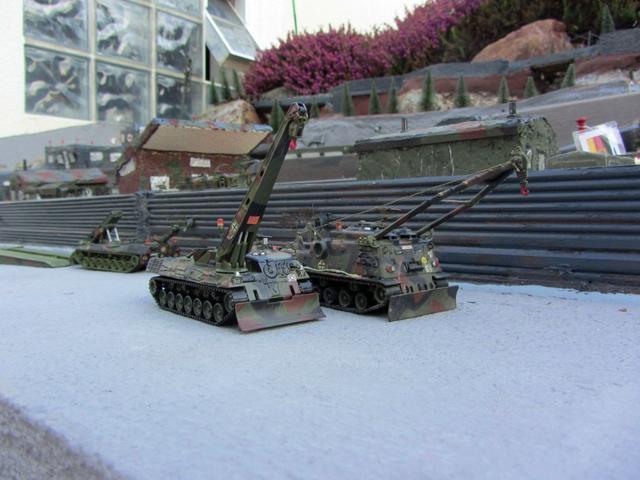 schw. Bergepanzer M88 A1 und Bergepanzer Leopard1 A1