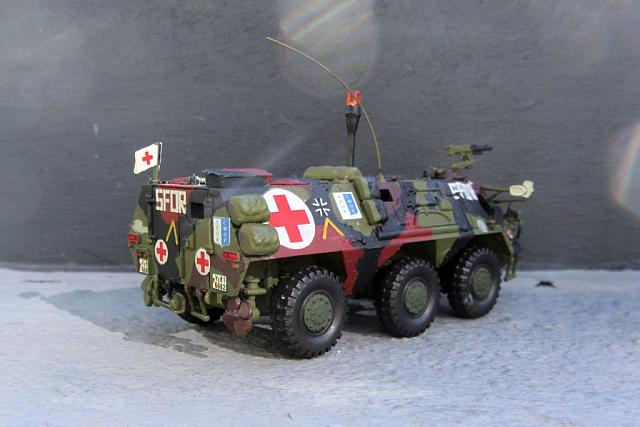 Transportpanzer Fuchs 1 A2 Sanitätsfahrzeug der Bundeswehr ab 1980