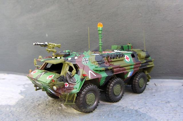 Transportpanzer Fuchs 1 A2 Sanitätsfahrzeug der Bundeswehr ab 1980