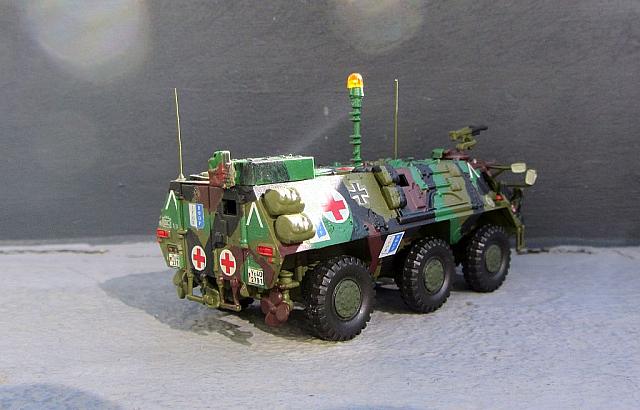 Transportpanzer Fuchs 1 A2 Sanitätsfahrzeug der Bundeswehr ab 1980