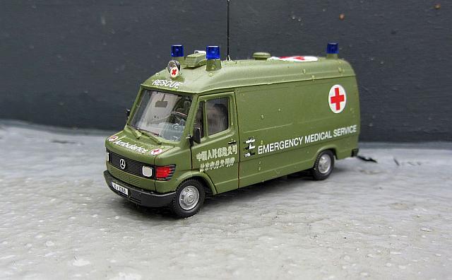 MB 311 D: Sanitätsfahrzeug eines Natostützpunktes in Australien von 1993
