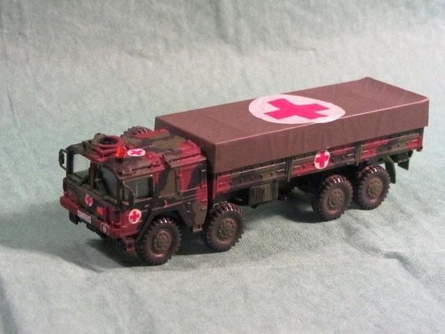 MAN N 4540 10t ohne Ladekran Sanitätsfahrzeug Bundesehr ab 1977