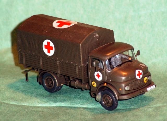 DB L 328/36 San-Kfz mit Pritschenaufbau, Bundeswehr von 1963