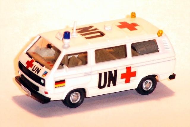 VW T4 Bully Sanitätsfahrzeug der Bundeswehr von 1990