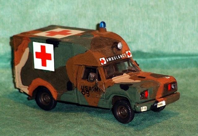 Dodge Typ M 886 A1, (4x4) US-Sanitätsfahrzeug von 1980
