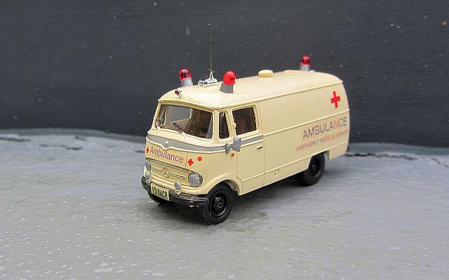 MB O 319 Rettungswagen in Spanien 1962
